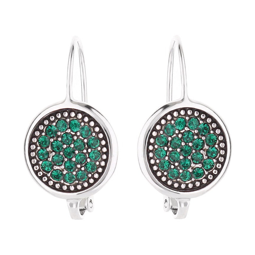 May Birthstone Color Earrings