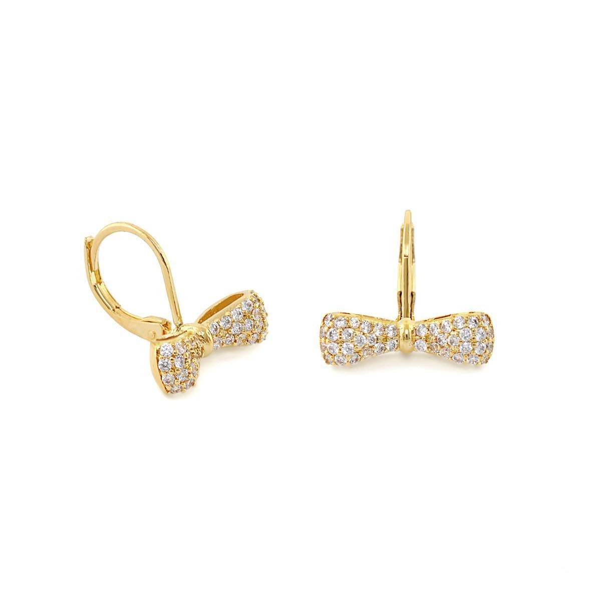 Open Arms Bow Earrings