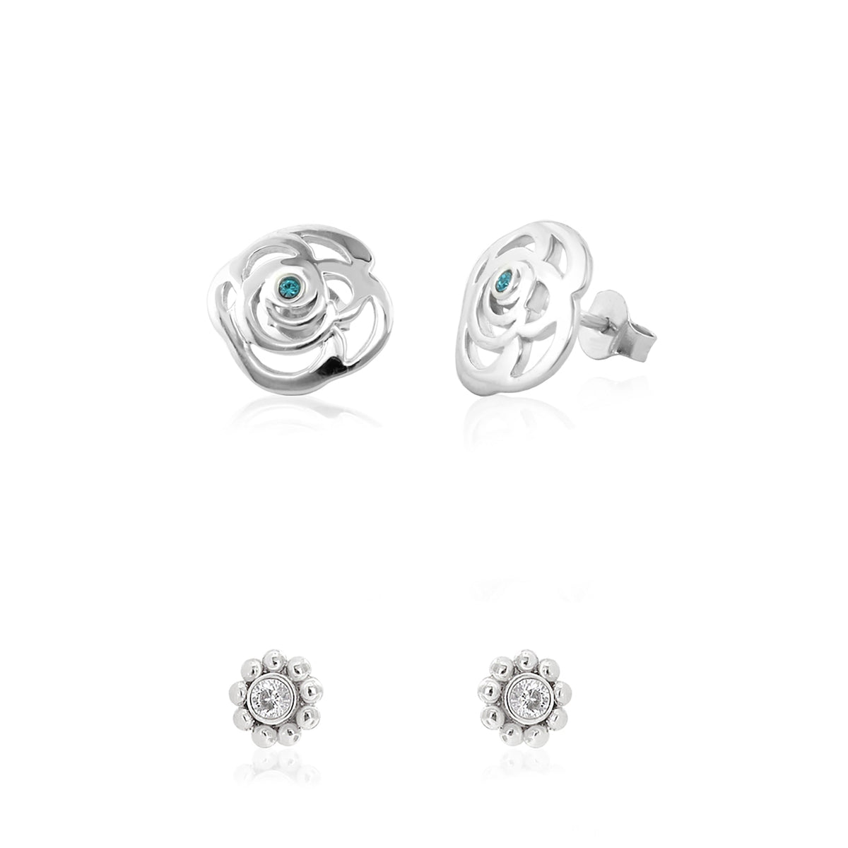 Sydney Leigh Rose Earrings