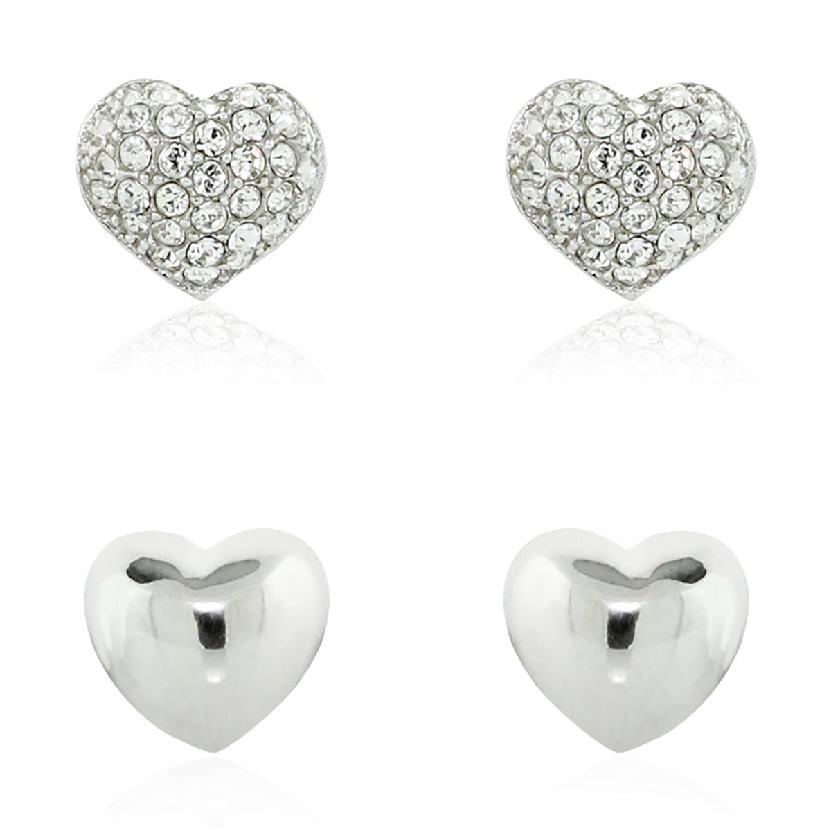 Sydney Leigh Heart Earrings Set of 2