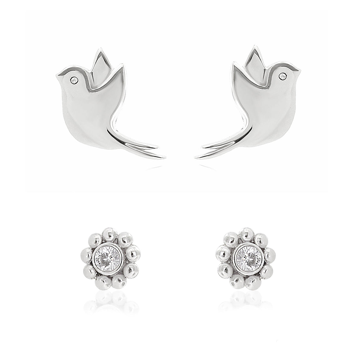 Sydney Leigh Dove Earrings Set of 2