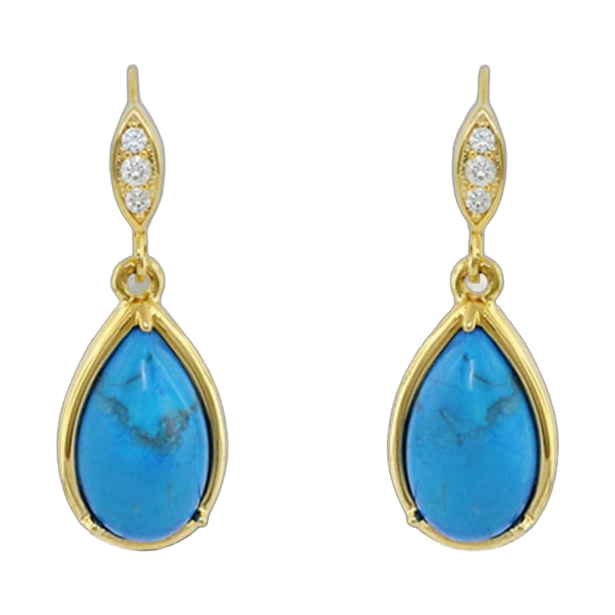 Eau Enamel Drop Earrings