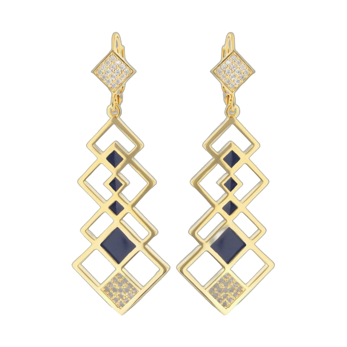 Fierce Edge Chandelier Earrings