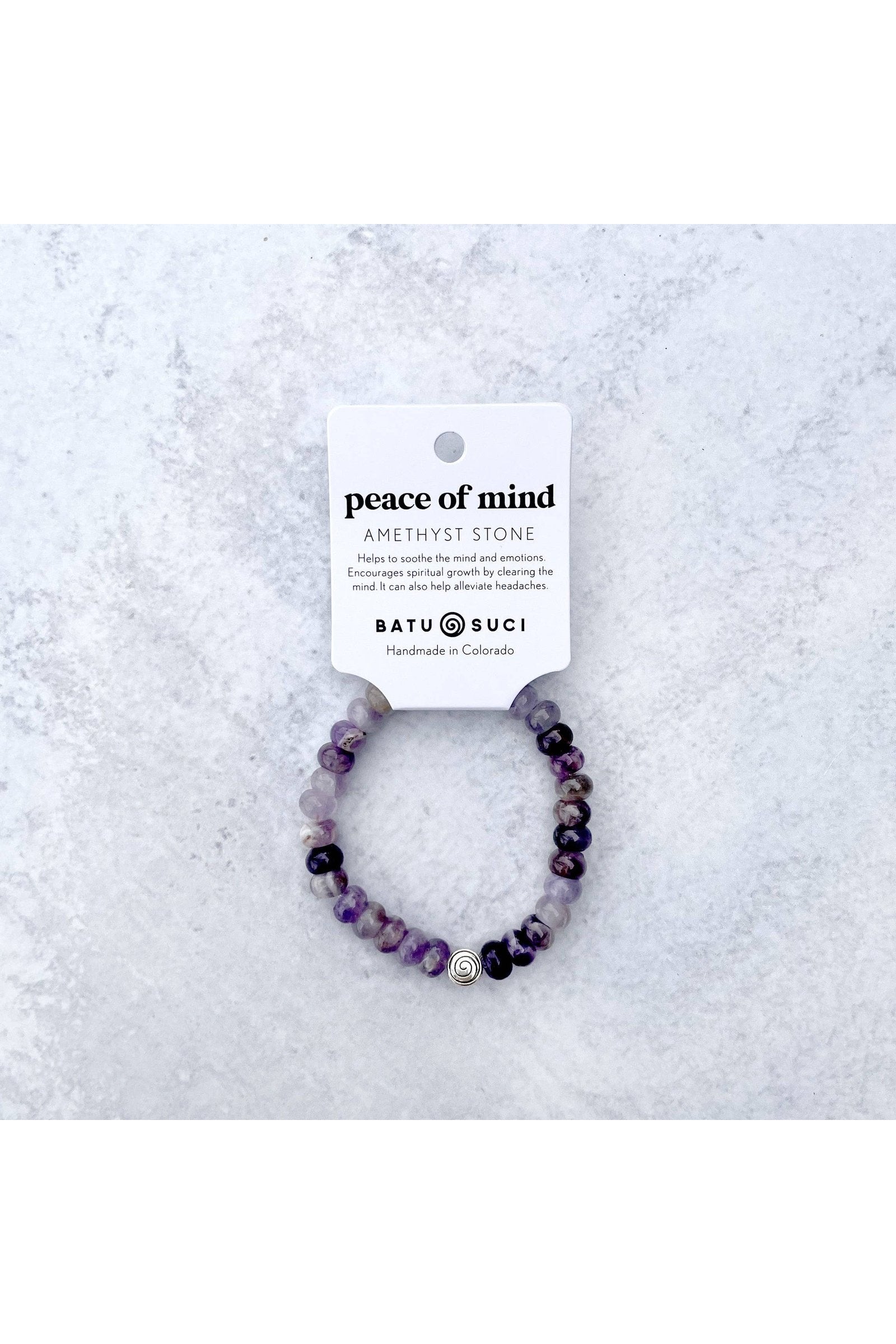 Batu Suci - Peace of Mind Rondelle Bracelet