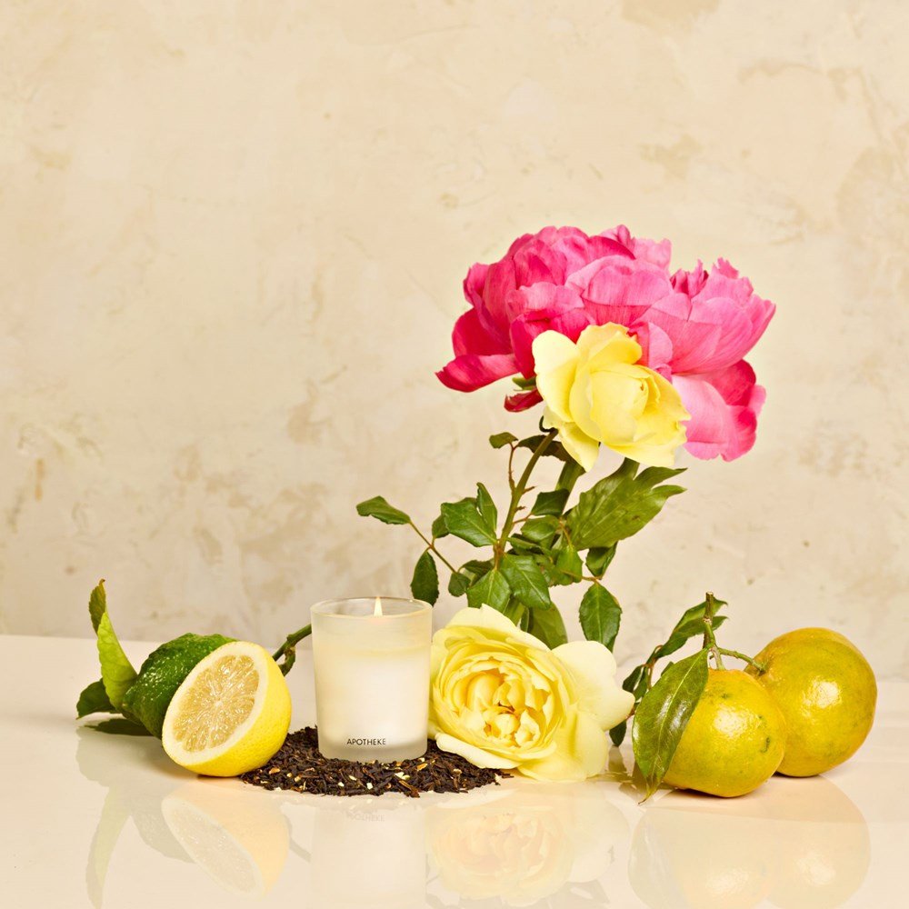 Earl Grey Bitters Votive Candle by APOTHEKE at Shirley Shoppe