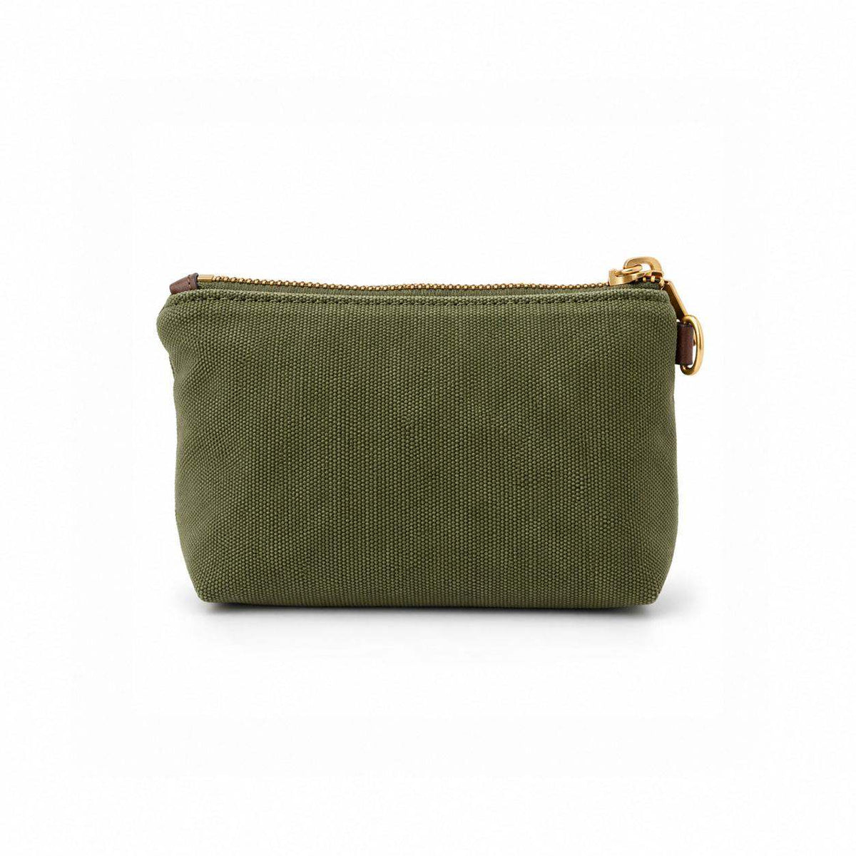Lucy Mini Zipper Pouch | Fatigue Washed Canvas