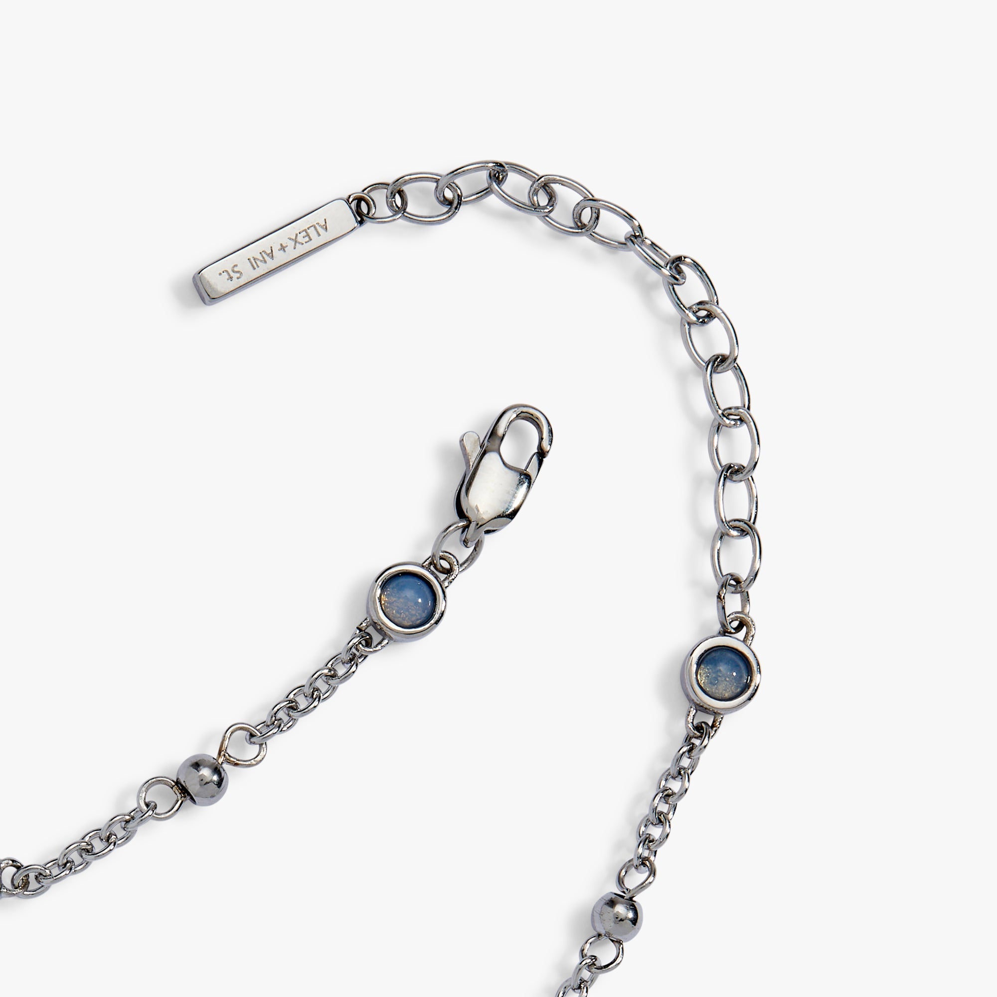 Elephant Inline Charm Anklet by ALEX AND ANI at Shirley Shoppe