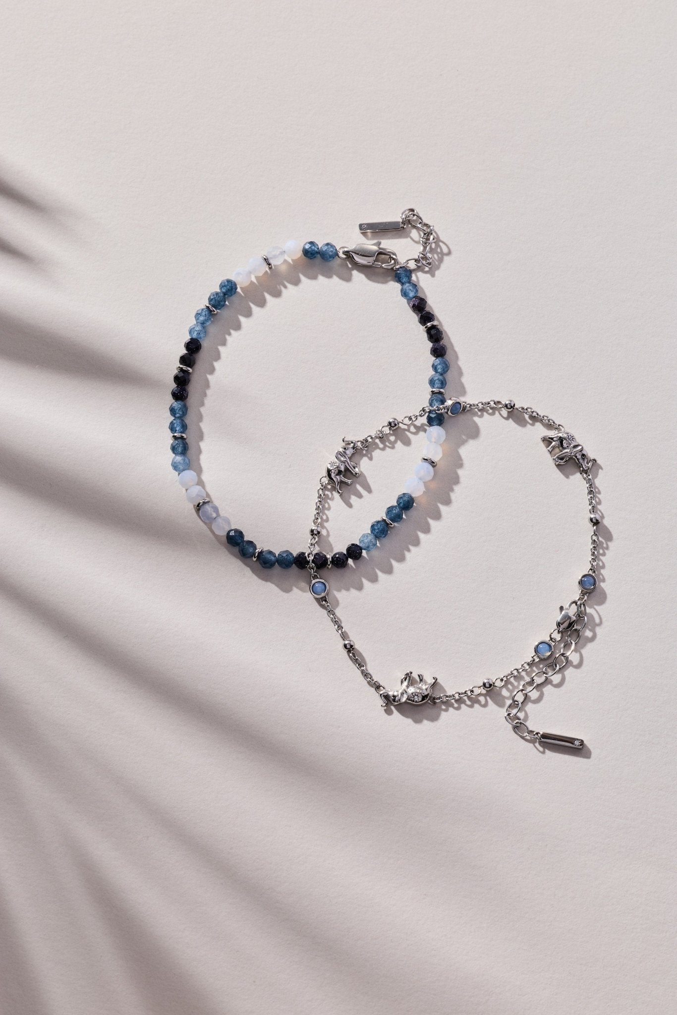 Elephant Inline Charm Anklet by ALEX AND ANI at Shirley Shoppe