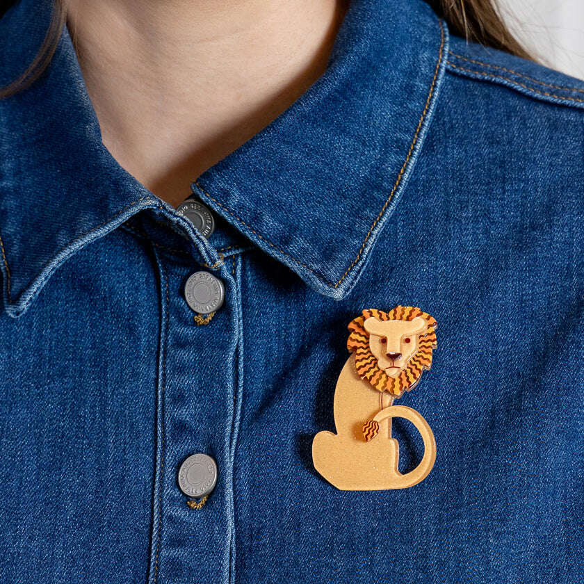 Elkan the Untameable Brooch GIFT WITH $95 PURCHASE ONLY