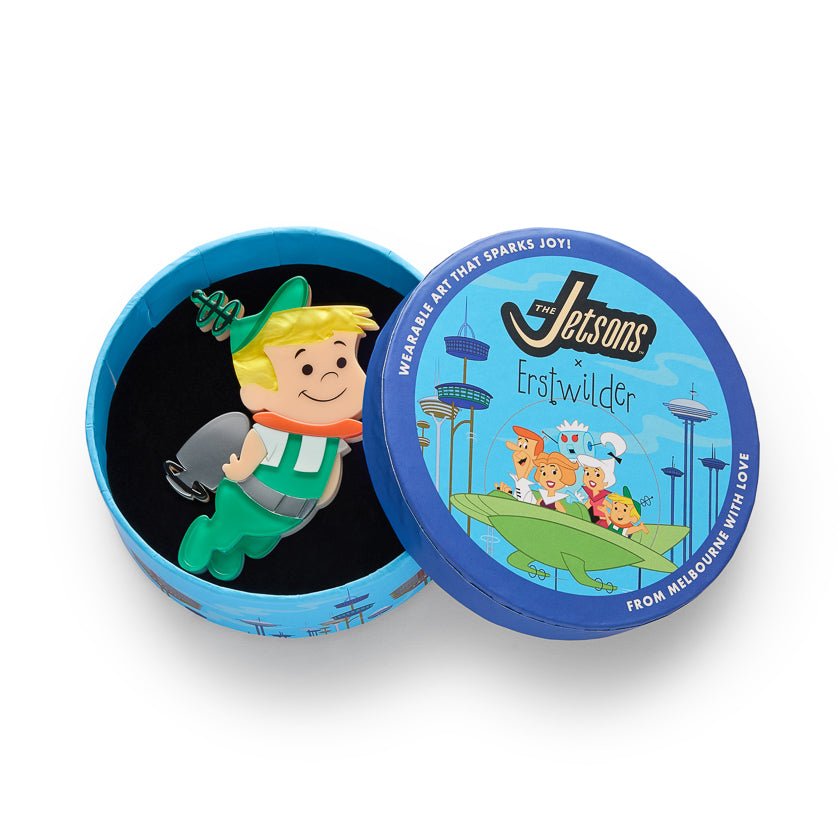 Elroy Jetson Brooch by Erstwilder by Quirks! at Shirley Shoppe