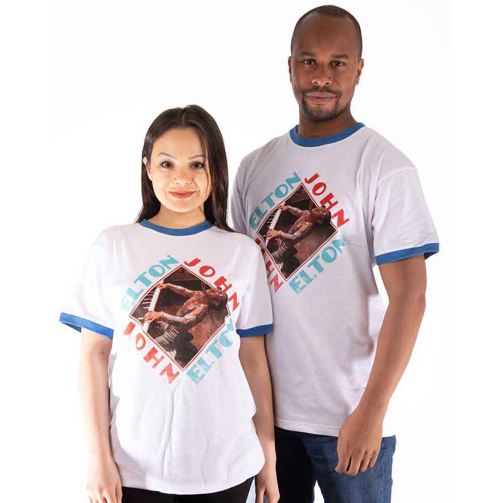 Elton John Piano Diamond [T-Shirt]