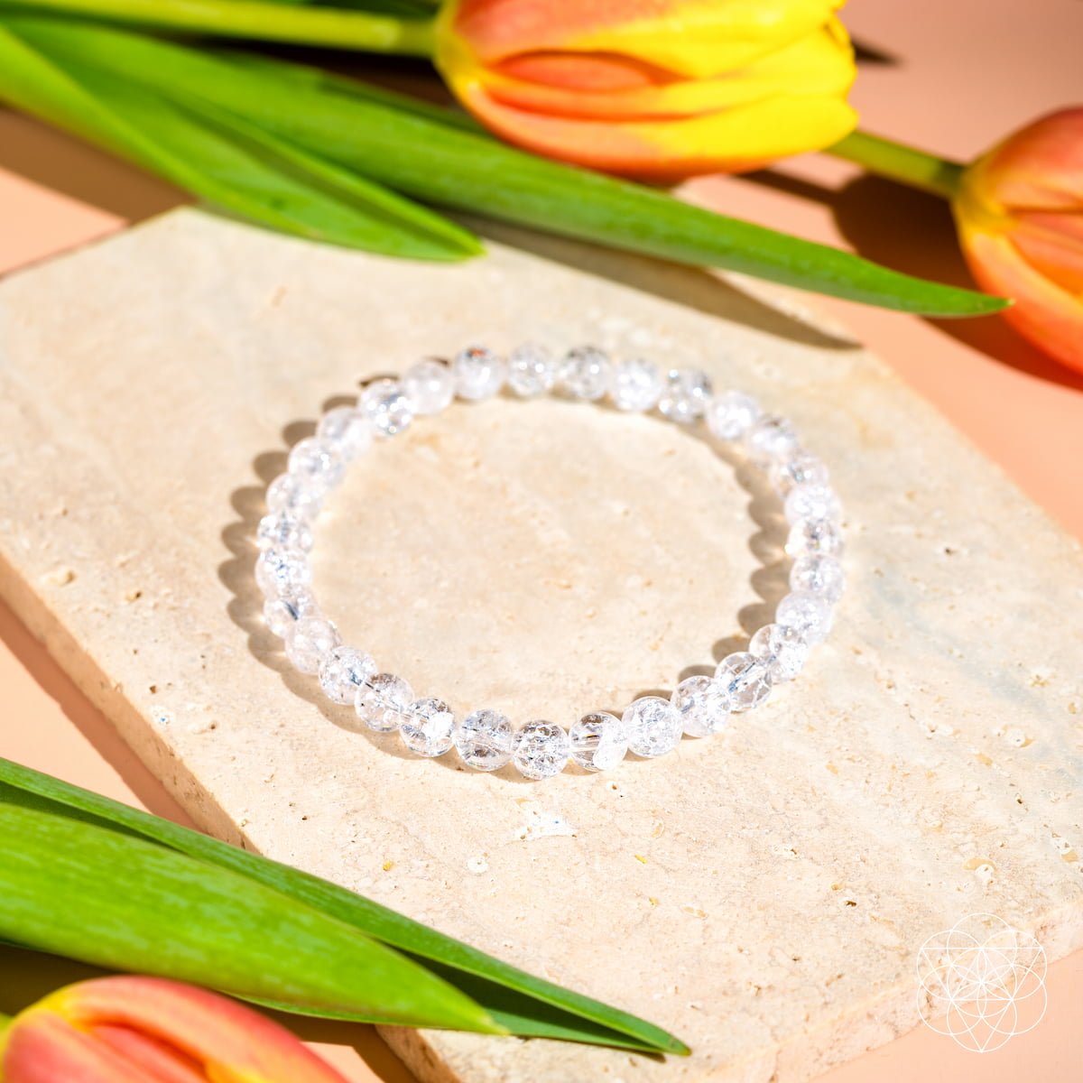 Emotional Ice Bath – The Ice Quartz Bracelet | 6mm by Conscious Items at Shirley Shoppe
