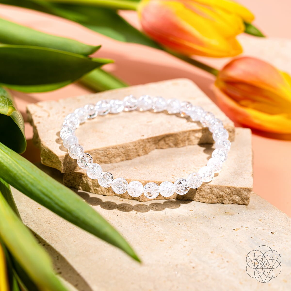 Emotional Ice Bath – The Ice Quartz Bracelet | 6mm by Conscious Items at Shirley Shoppe