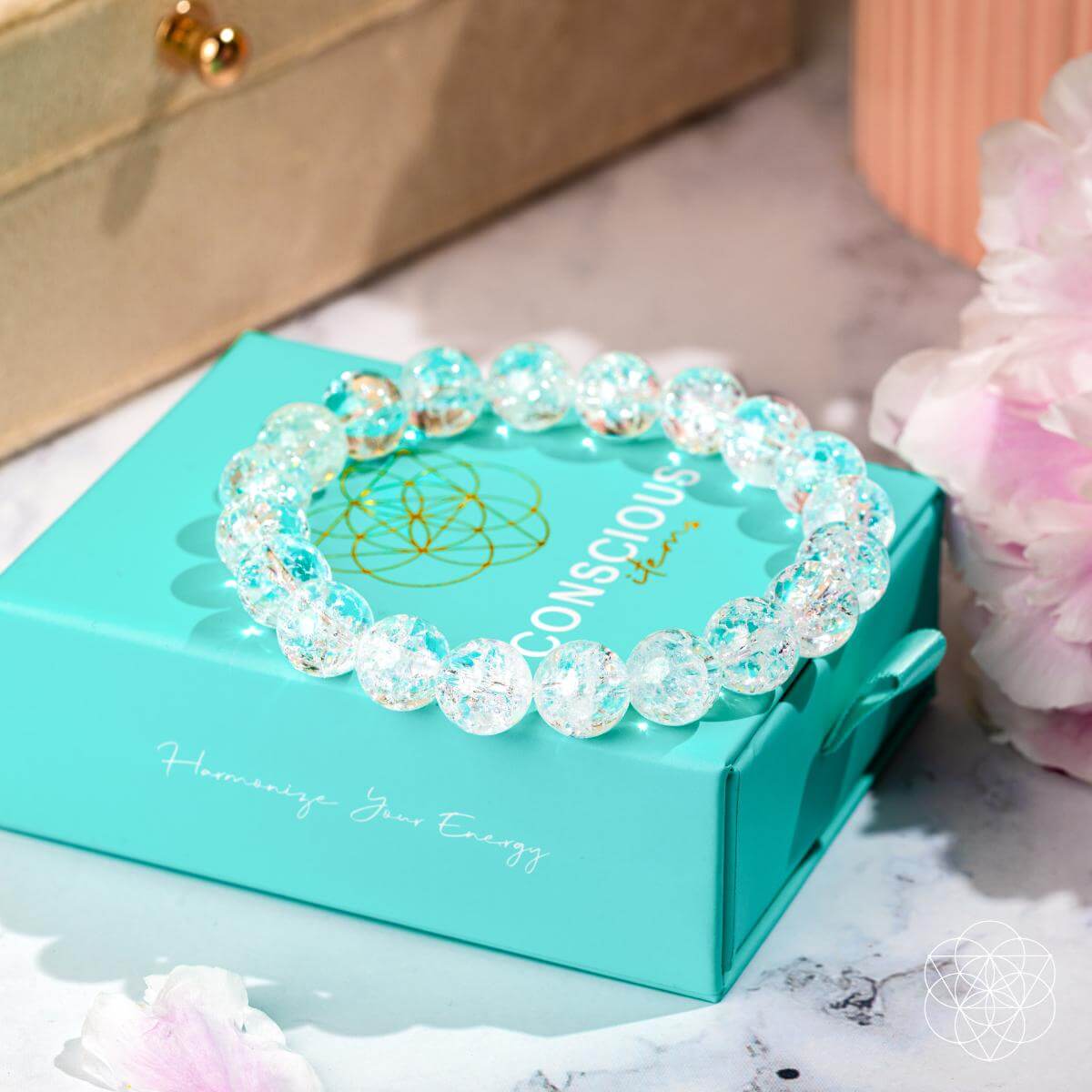 Emotional Ice Bath – The Ice Quartz Bracelet by Conscious Items at Shirley Shoppe