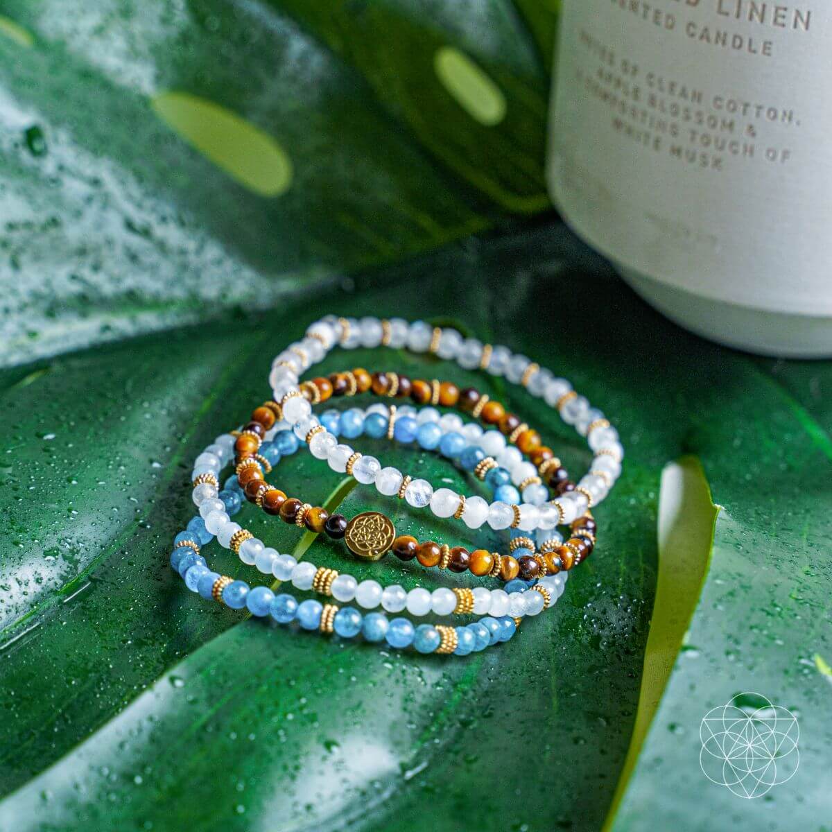 Endless Abundance Bracelet Pack of 4 by Conscious Items at Shirley Shoppe