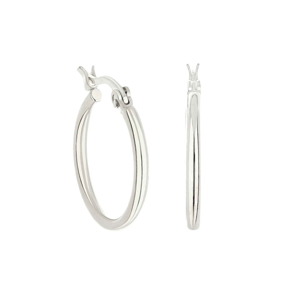 Plain Hoop Earrings