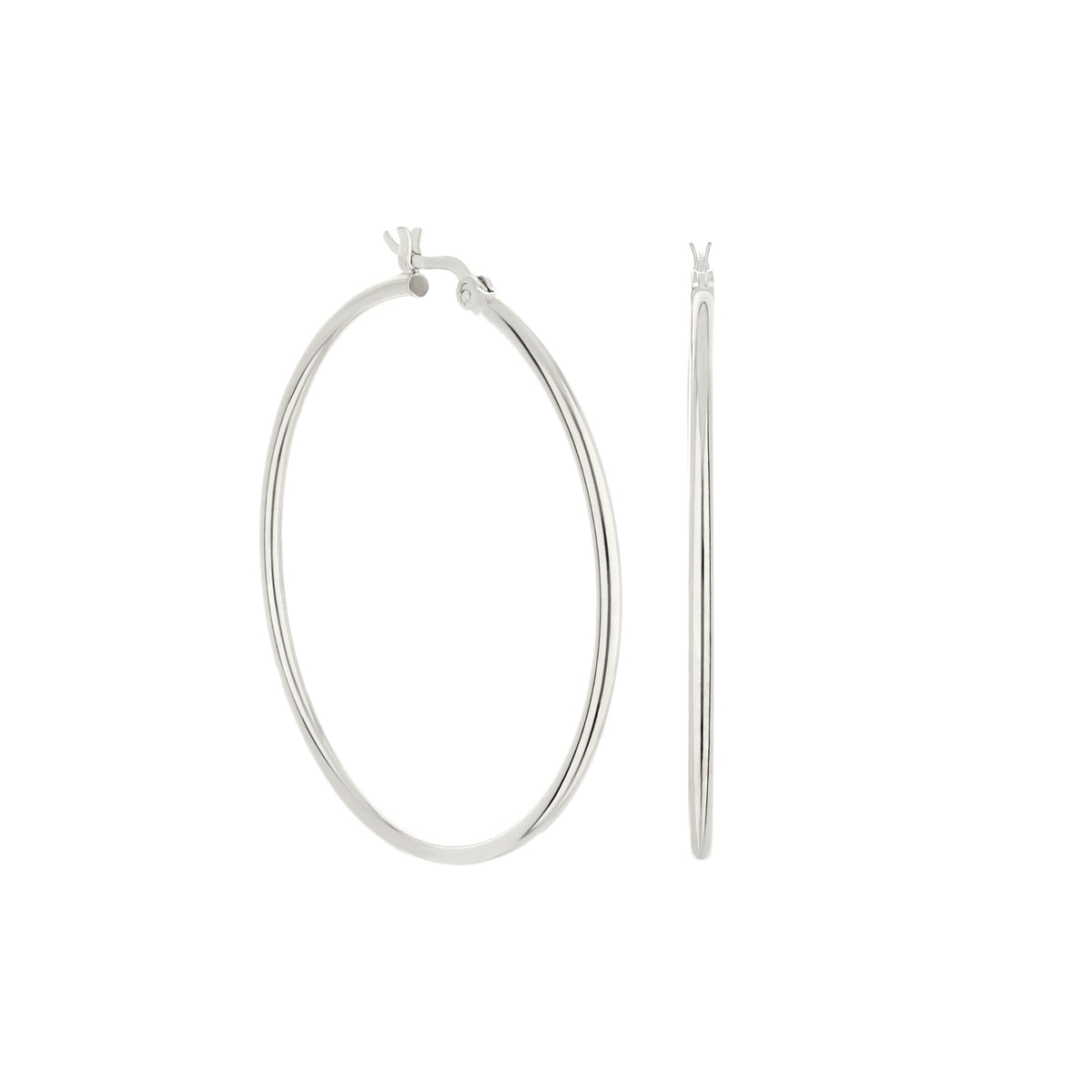 Plain Hoop Earrings