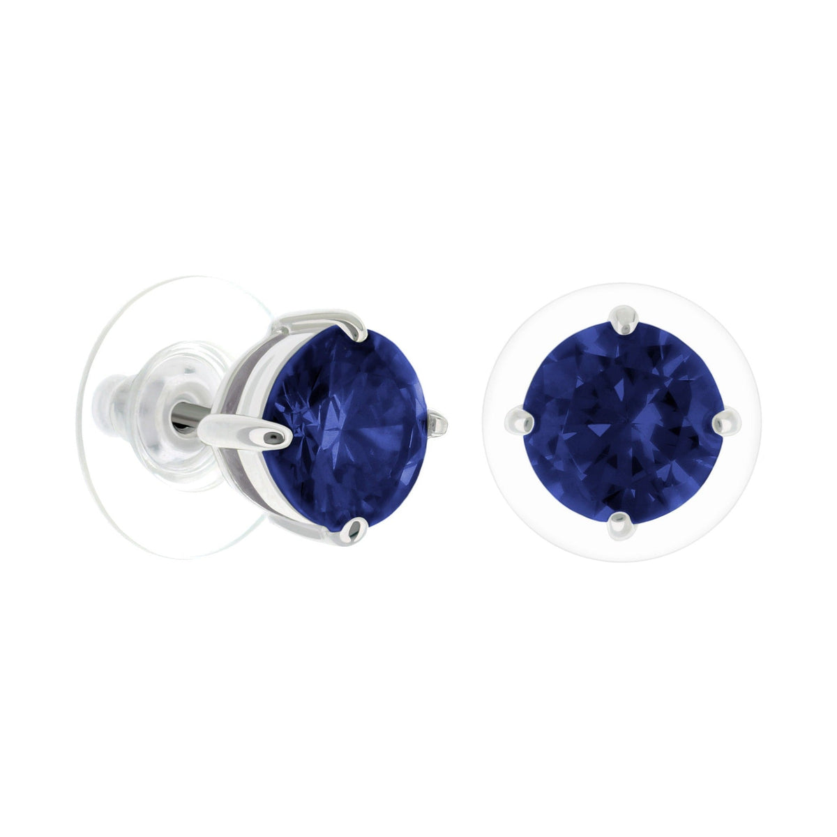 925 Stud Earrings 1.3 Ct