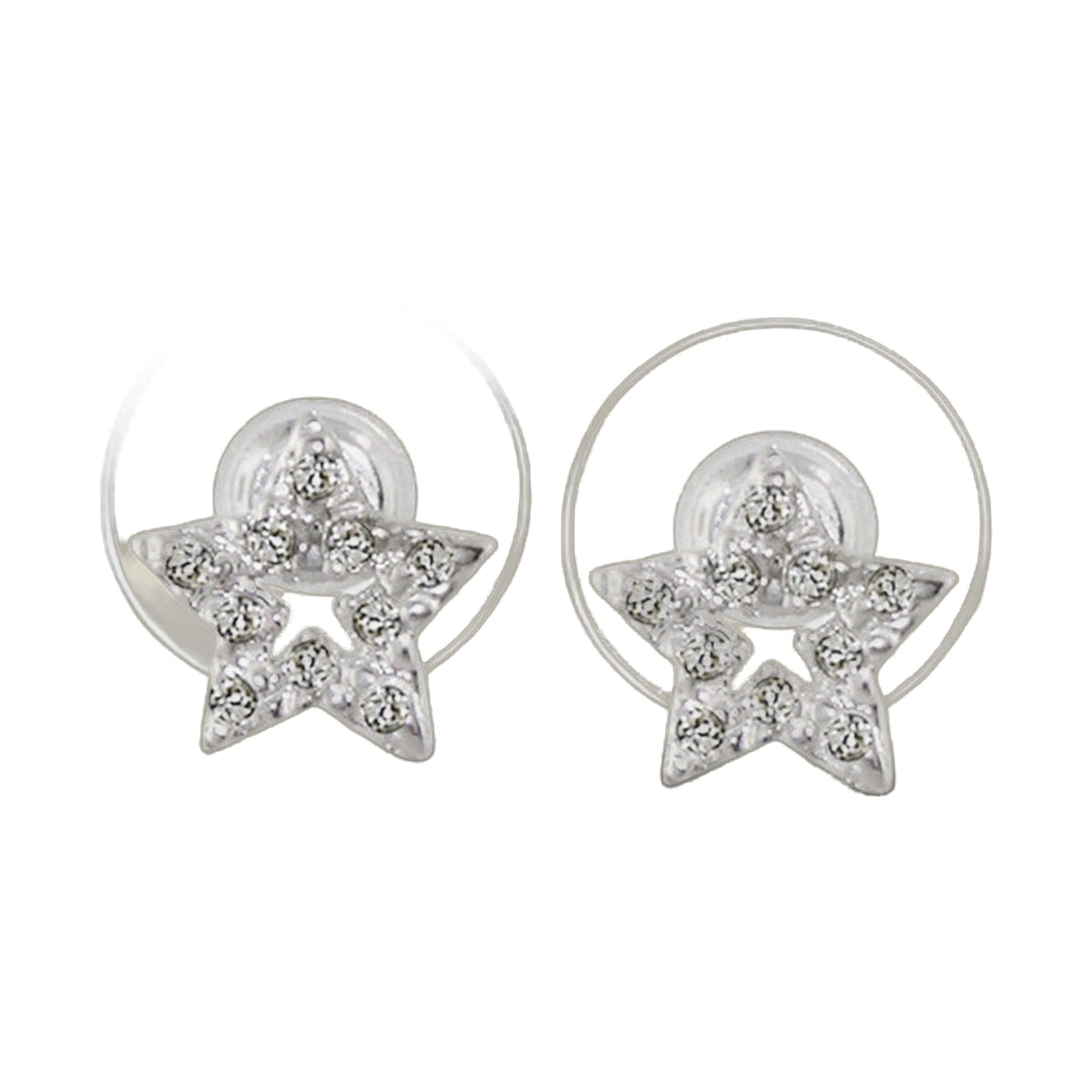 925 Star of David Earrings