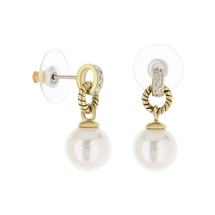 925 Vintage Pearl Earrings