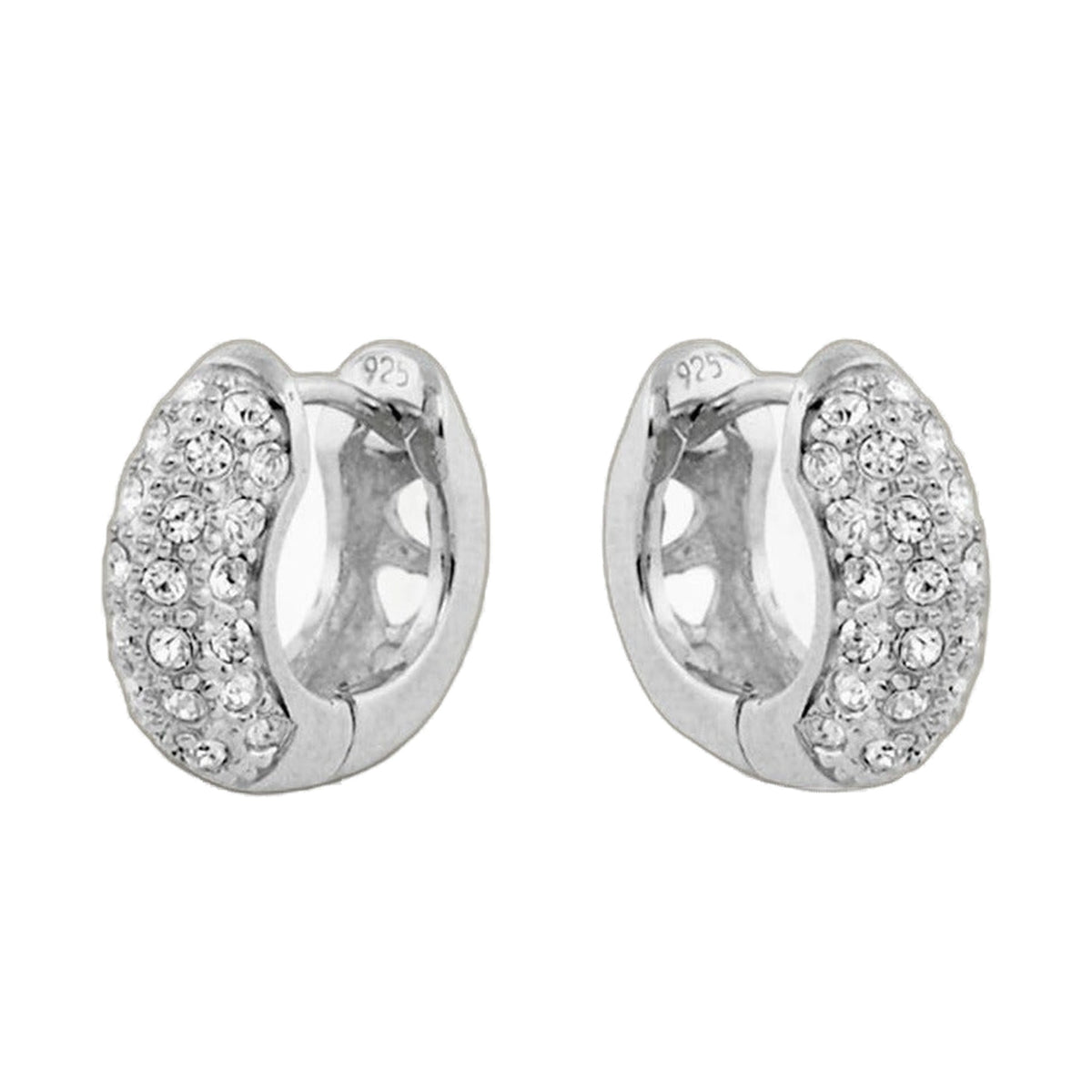 Glamour Pave 925 Earring