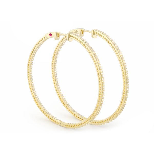 Pave Luxury Earring .925