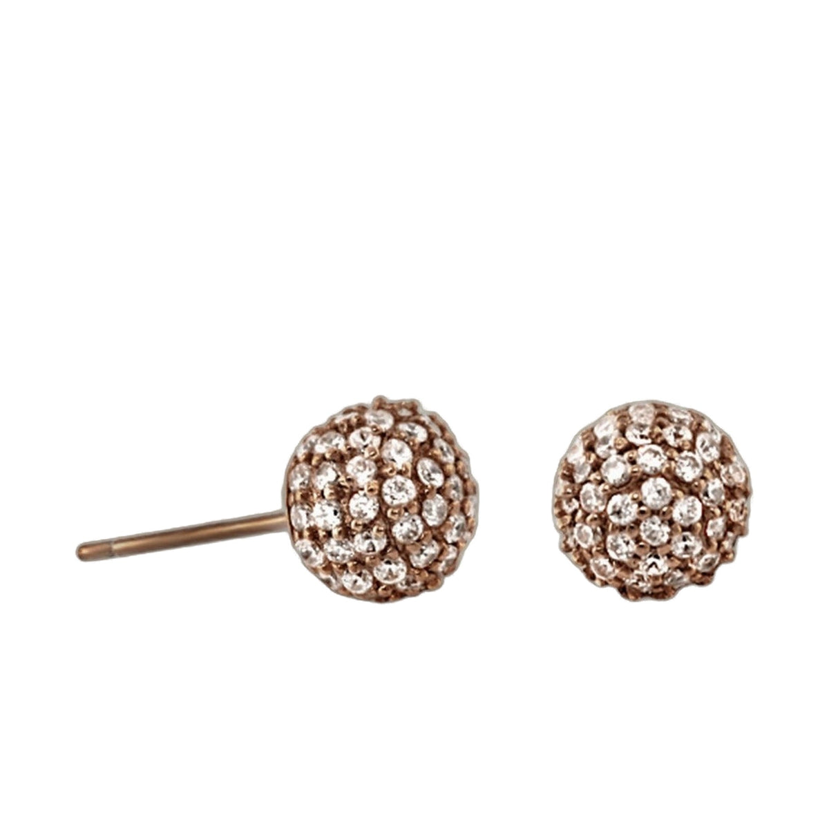 Glamour Pave .925 Earrings