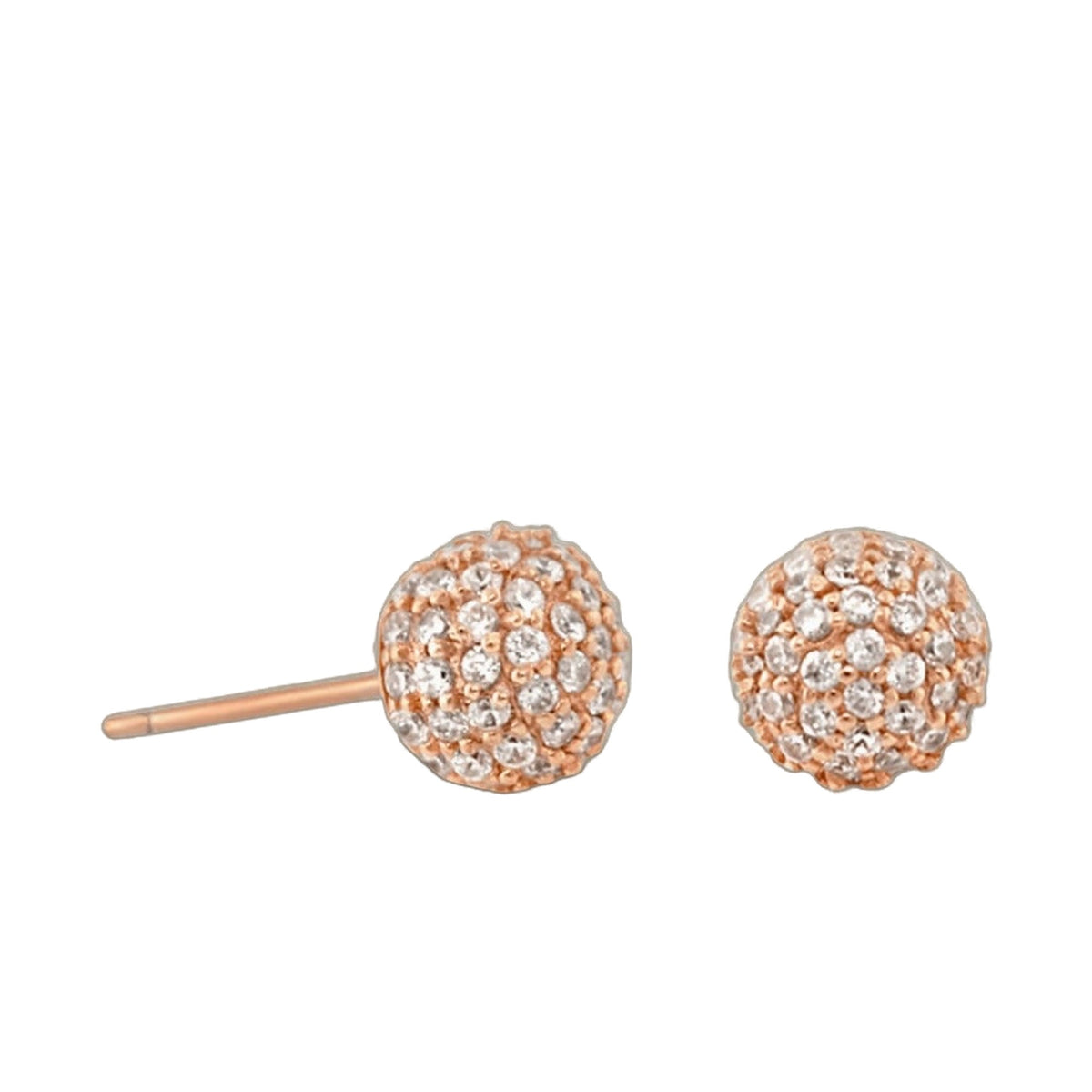 Glamour Pave .925 Earrings