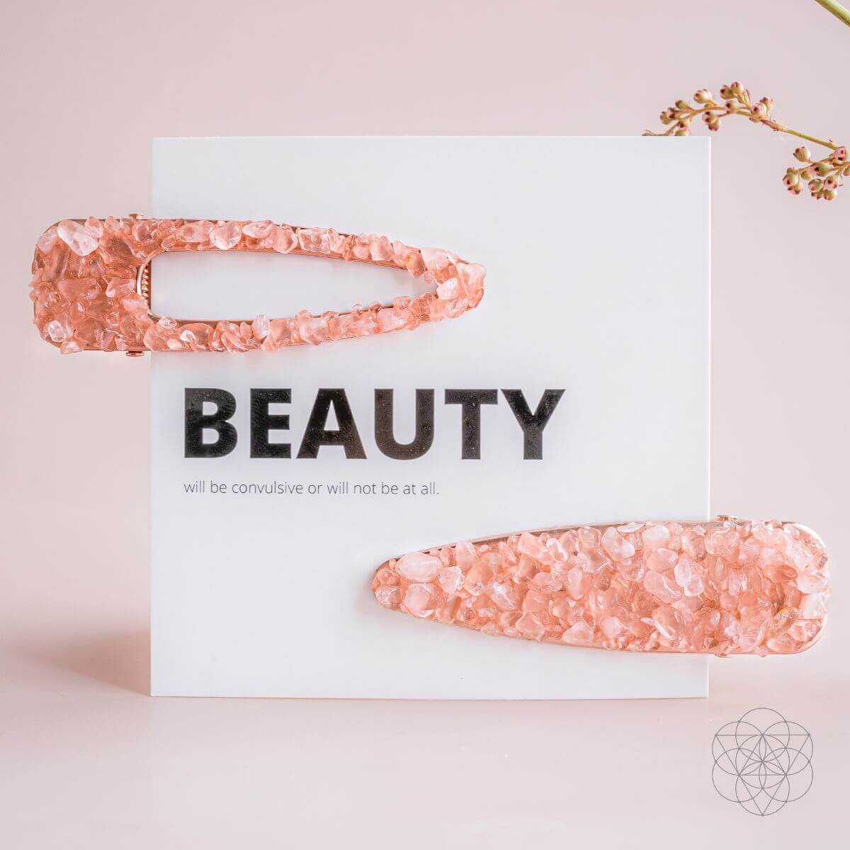 Eternal Empowerment 2-Piece Hair Clips Set by Conscious Items at Shirley Shoppe