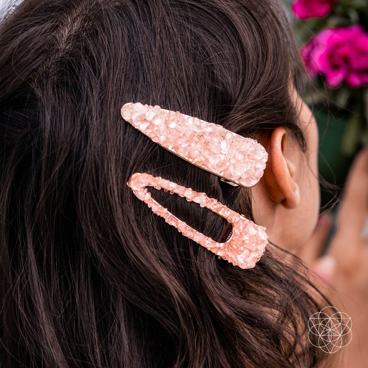 Eternal Empowerment 2-Piece Hair Clips Set by Conscious Items at Shirley Shoppe