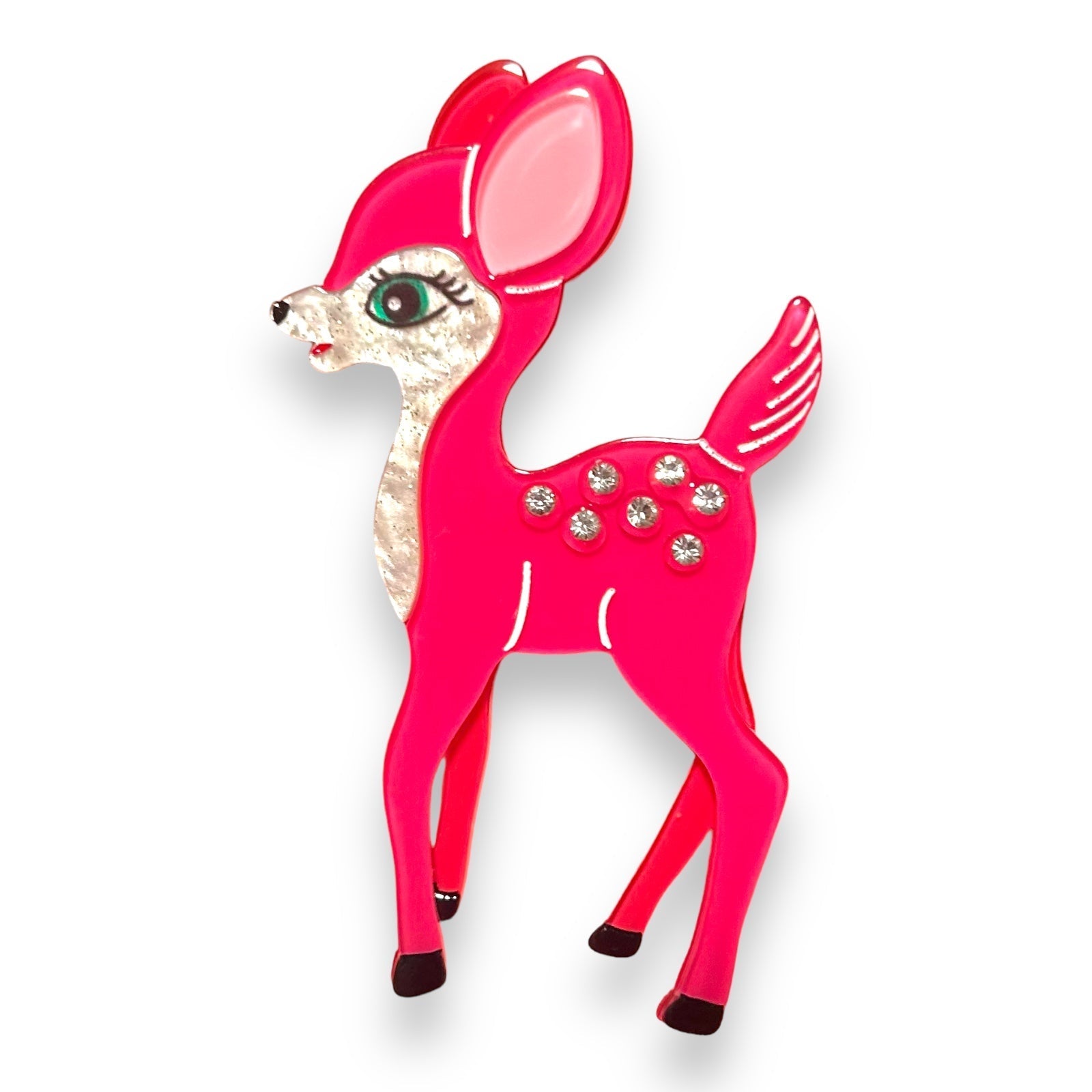 Fawntasia Brooch by Lipstick & Chrome x Candy Doll Club by Quirks! at Shirley Shoppe