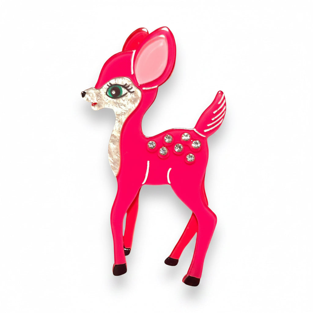 Fawntasia Brooch by Lipstick & Chrome x Candy Doll Club