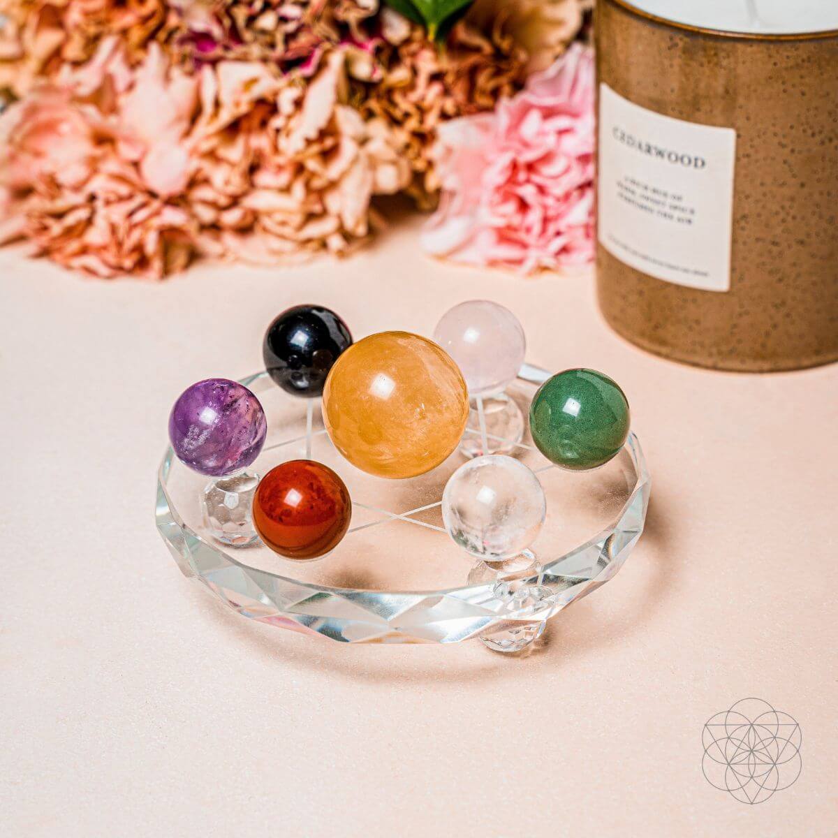 Feng Shui Crystal Ball Set by Conscious Items at Shirley Shoppe