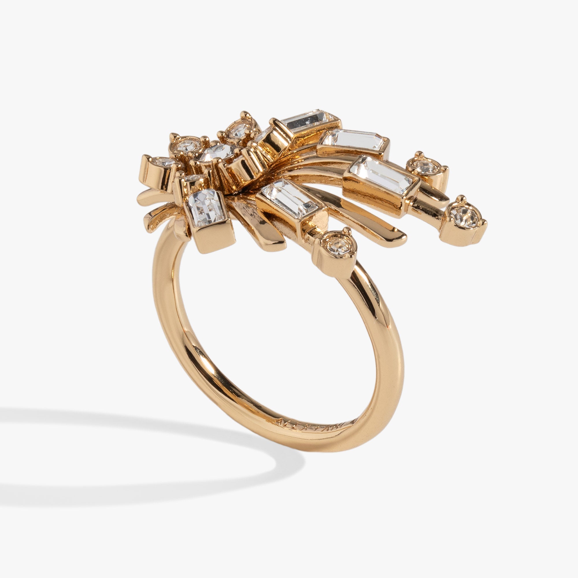 Festive Sparkle Statement Ring by ALEX AND ANI at Shirley Shoppe