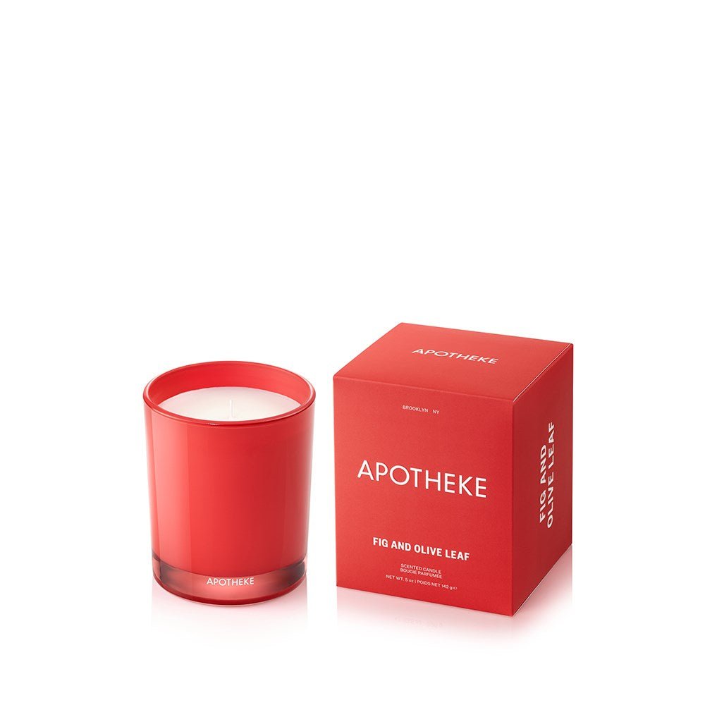 Fig and Olive Leaf Petite Candle by APOTHEKE at Shirley Shoppe