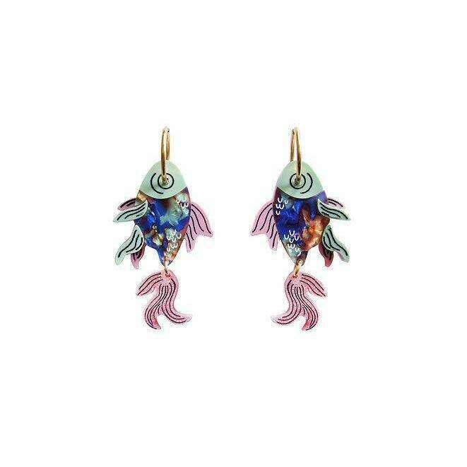 Fish Earrings by Laliblue