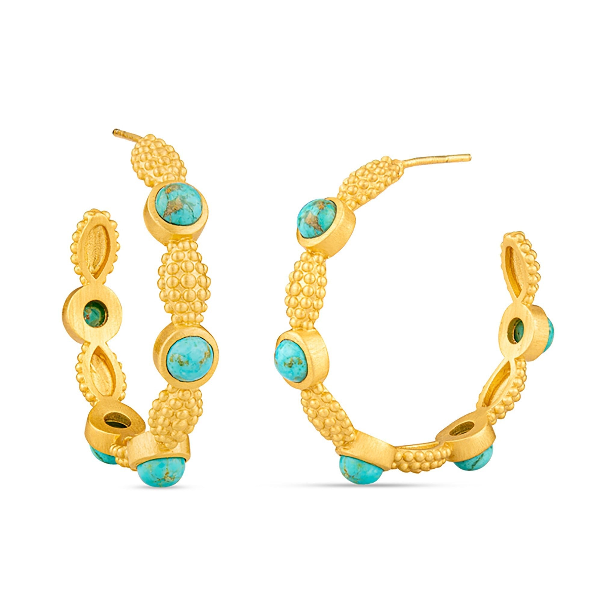 Flights of Fancy Hoop Earring by Christina Greene at Shirley Shoppe