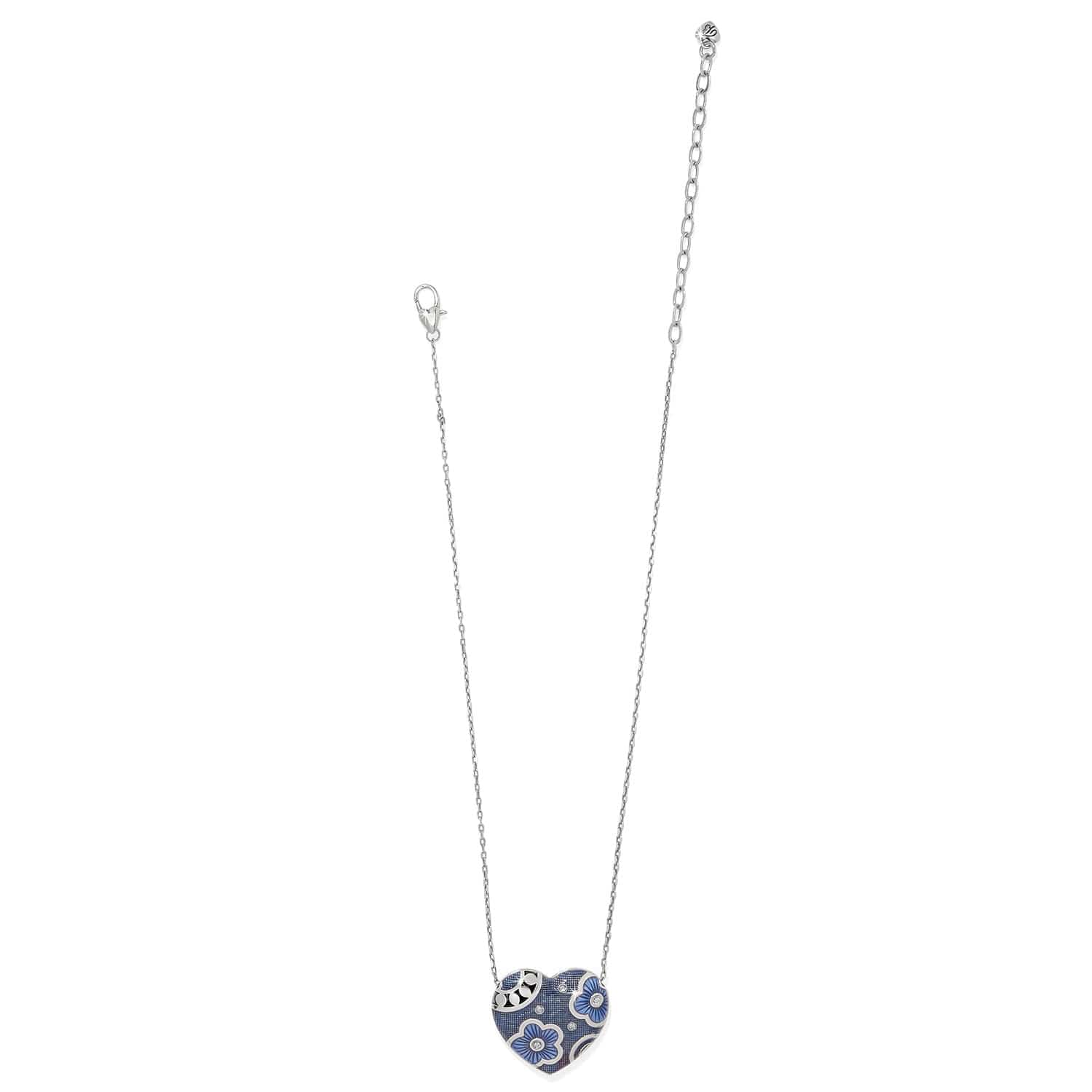 Flora Heart Reversible Necklace