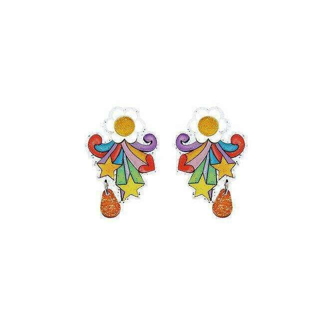 Flower Power Earrings by Laliblue
