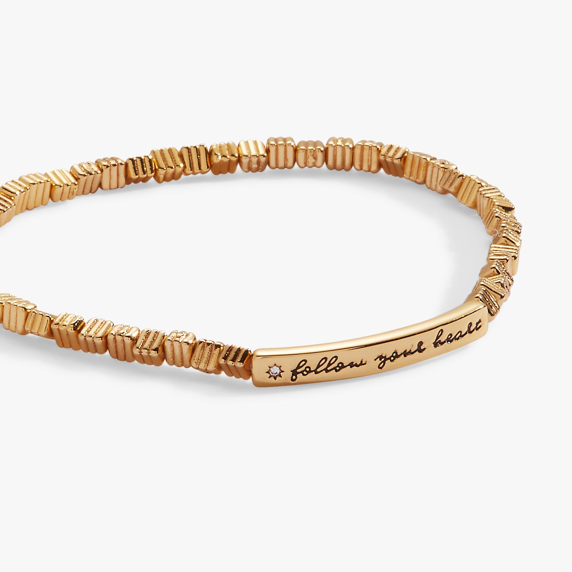 Follow Your Heart Stretch Bracelet by ALEX AND ANI at Shirley Shoppe