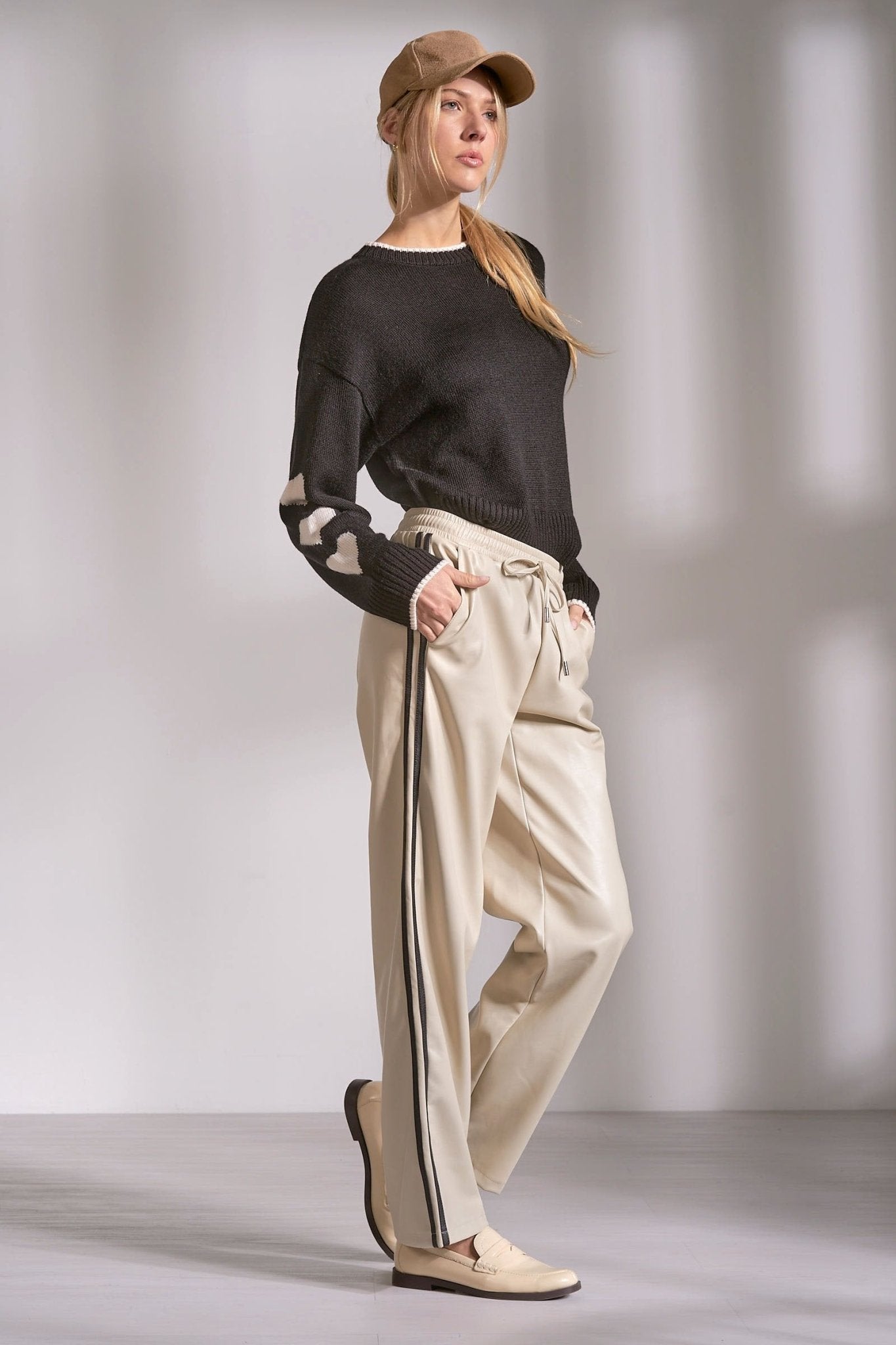 Foxie Pant Taupe by Shop Elan at Shirley Shoppe