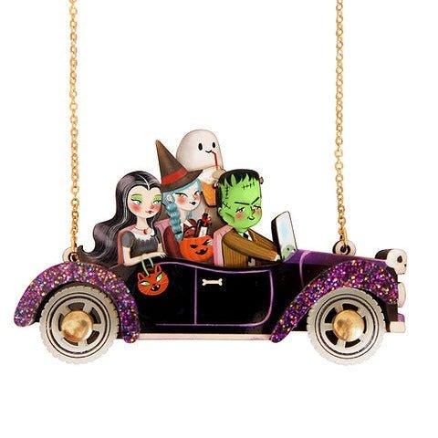 Frankenstein's Car Necklace by Laliblue by Quirks! at Shirley Shoppe