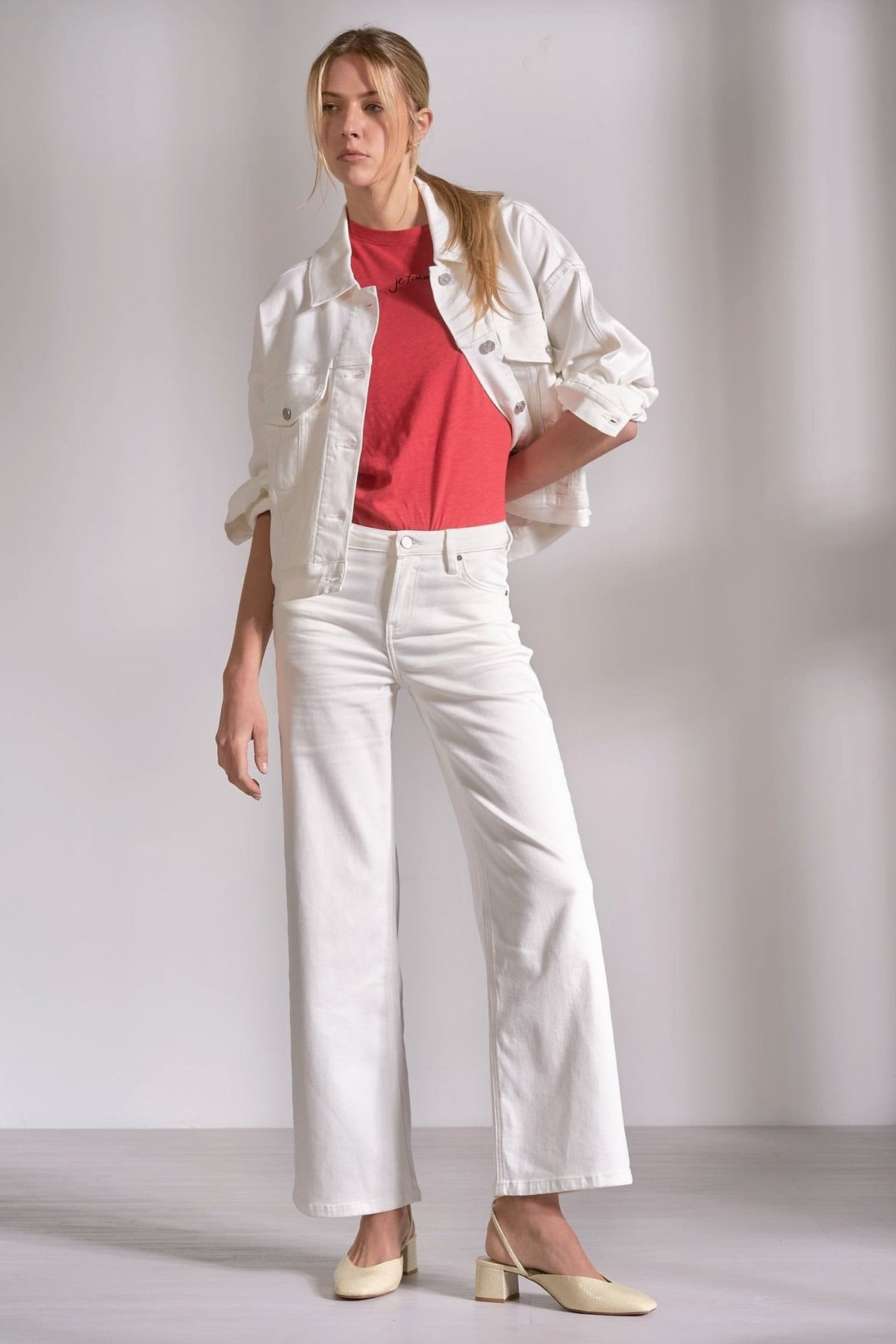 Gaia Jacket Off White by Shop Elan at Shirley Shoppe