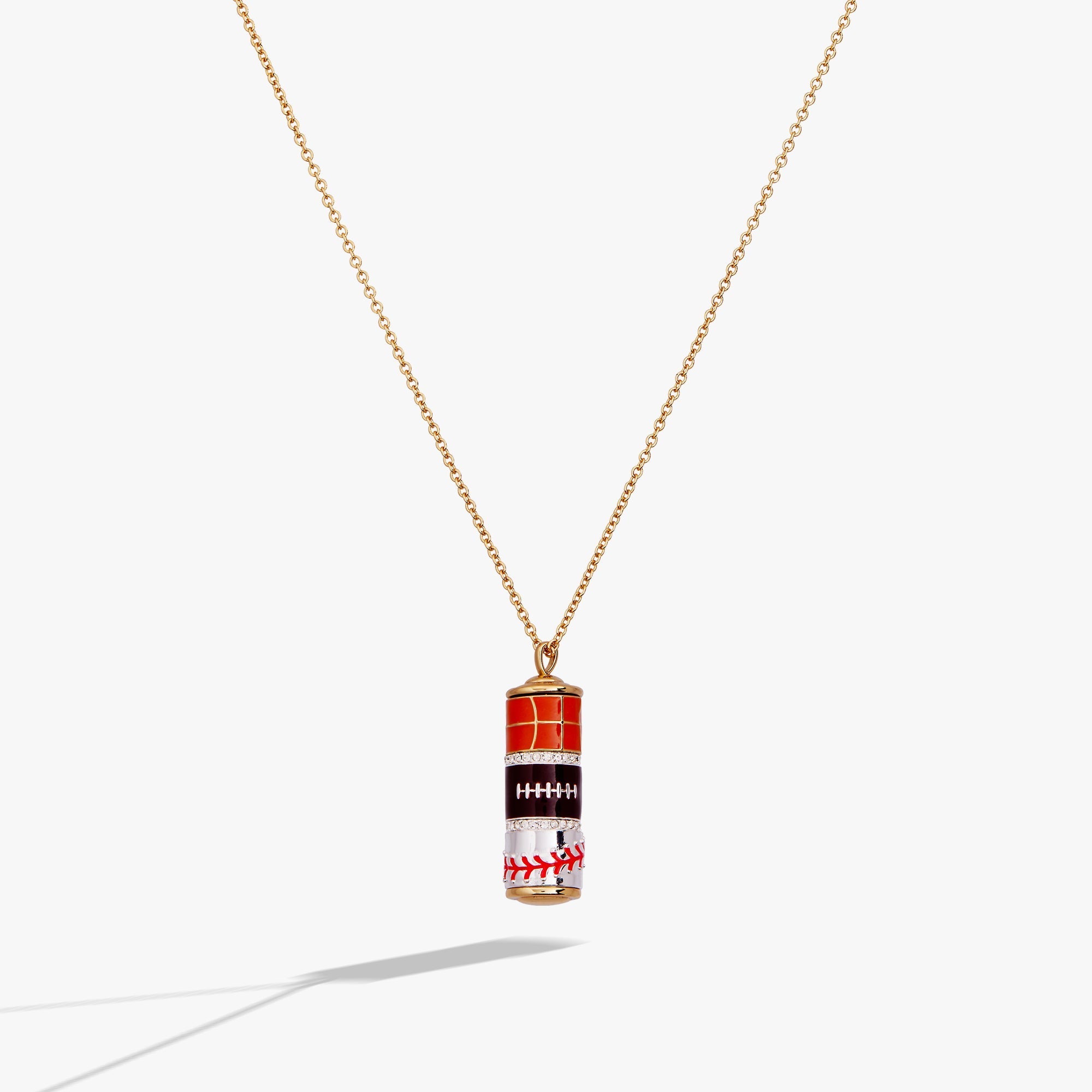 Game On Spinner Pendant by ALEX AND ANI at Shirley Shoppe