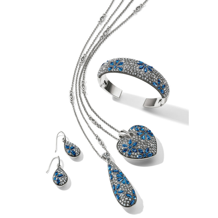 Garden Of Love Teardrop French Wire Earrings