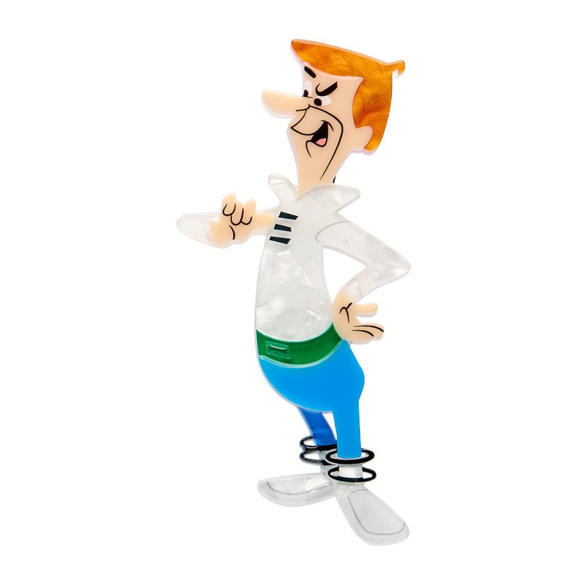 George Jetson Brooch by Erstwilder by Quirks! at Shirley Shoppe