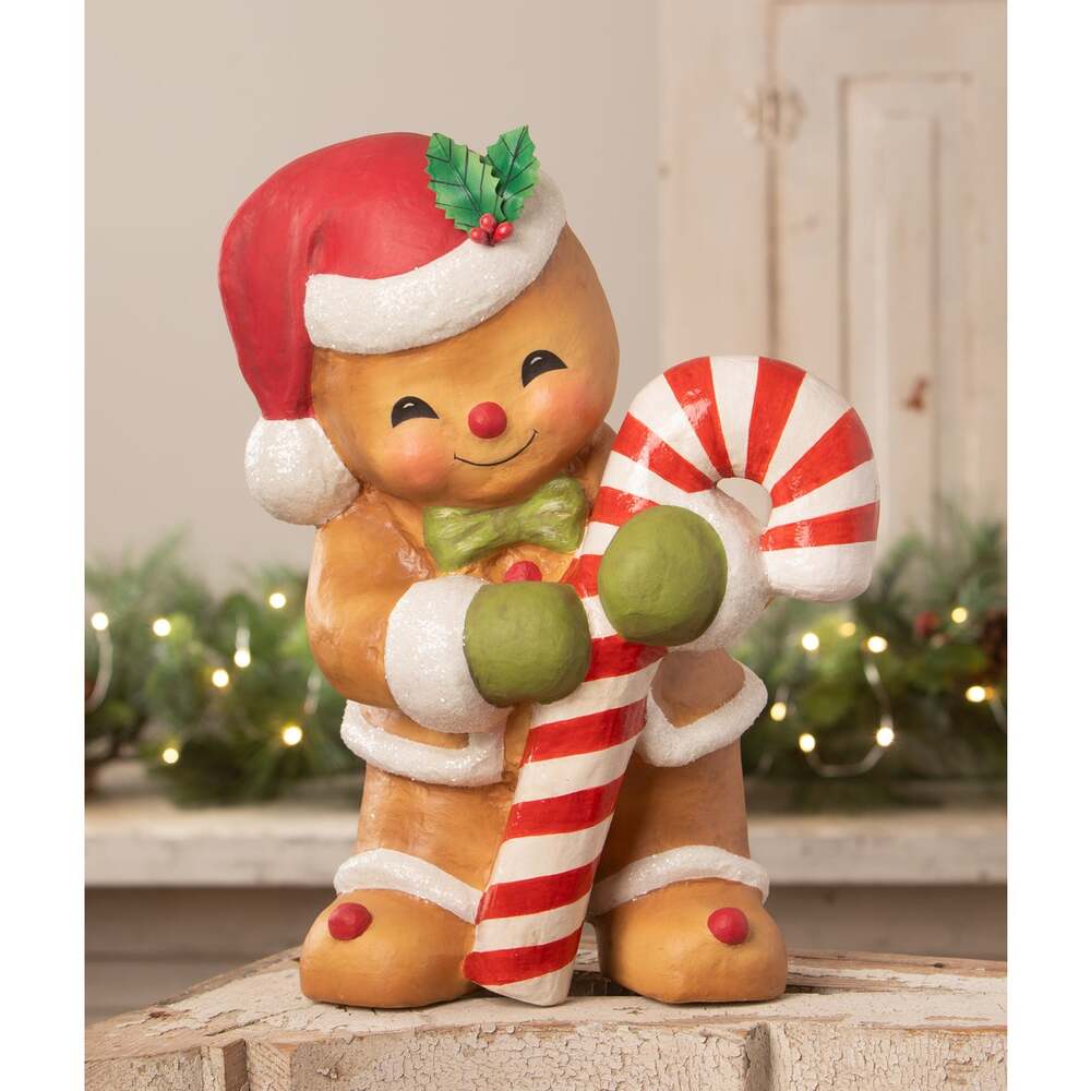 Gingerbread George by Bethany Lowe Designs by Quirks! at Shirley Shoppe