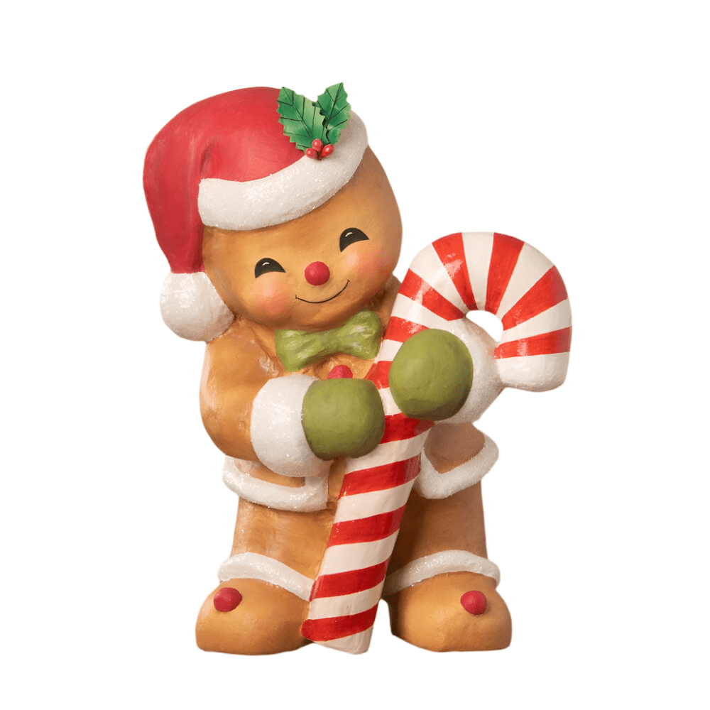 Gingerbread George by Bethany Lowe Designs by Quirks! at Shirley Shoppe