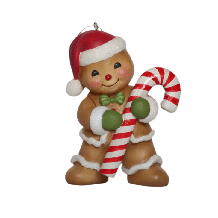 Gingerbread George Ornament by Bethany Lowe Designs by Quirks! at Shirley Shoppe