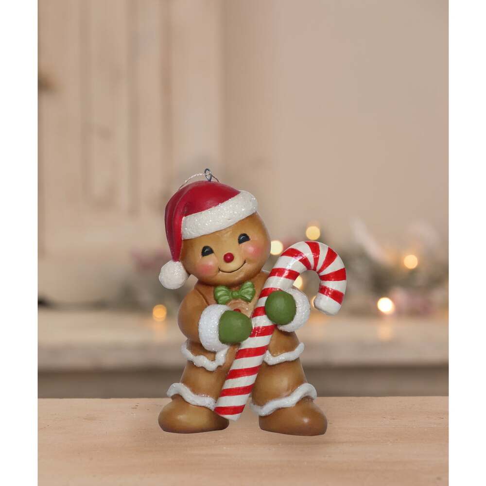 Gingerbread George Ornament by Bethany Lowe Designs by Quirks! at Shirley Shoppe